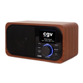Radio réveil CR Aruna avec simulateur d'aube - 13027 - Blanc CGV : la radio  réveil à Prix Carrefour